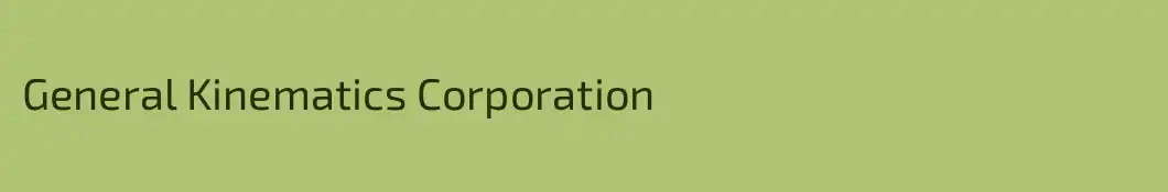 General Kinematics Corporation